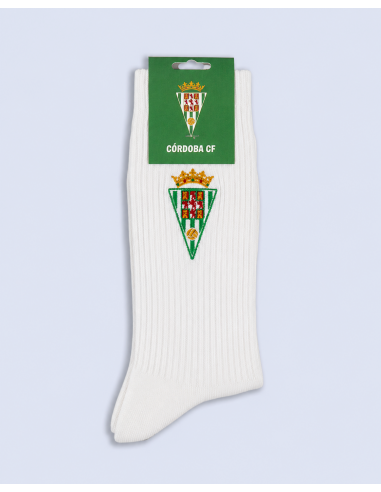 CALCETÍN BLANCO ESCUDO