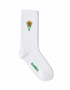 CALCETÍN BLANCO ESCUDO 2