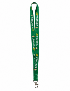 LLAVERO LANYARD VERDE