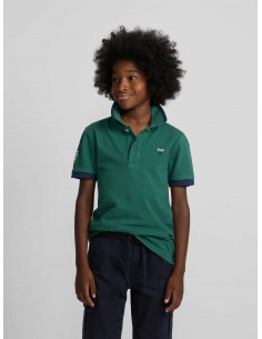 POLO KIDS  SILBON VERDE 26/27