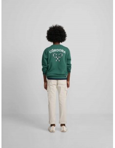 SUDADERA KIDS SILBON VERDE... 2